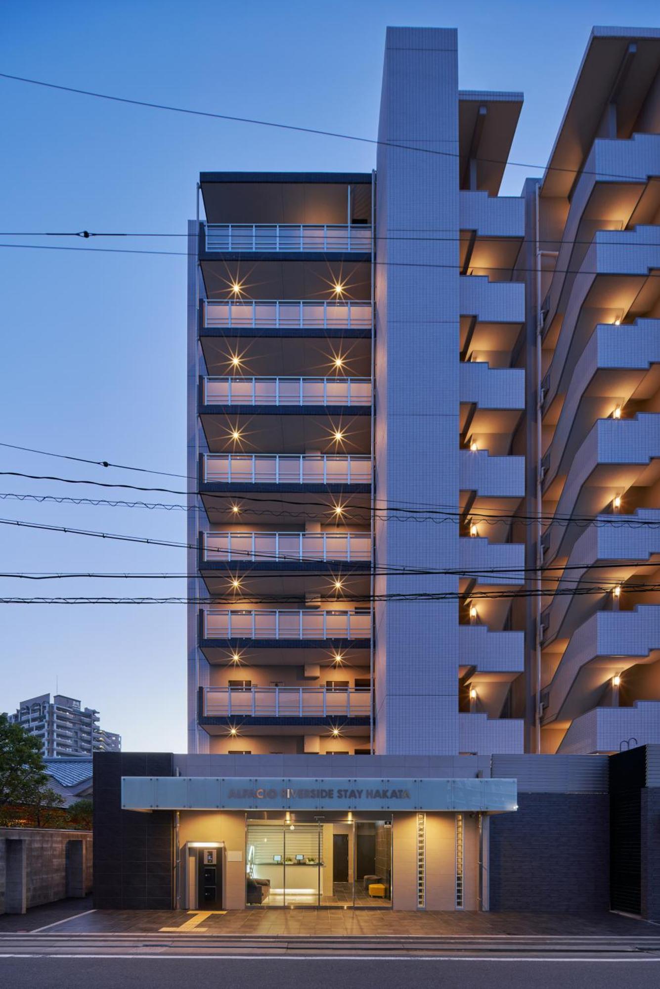 Alfacio Riverside Stay Hakata Fukuoka  Exterior foto